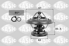Charger l'image dans la galerie, Thermostat d'eau SASIC 9000369 pour Mercedes 100 124 190 Classe C E G S V Vito..