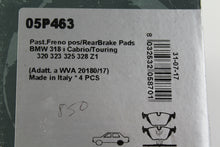 Charger l'image dans la galerie, Jeu de 4 plaquettes de frein arrière 05P463 pour BMW 3 Z1 Z3 SAAB 9-5...Neuf