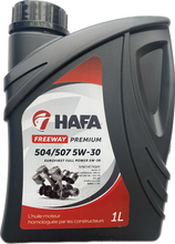 Charger l'image dans la galerie, Huile moteur HAFA Premium 504 507 5W30 Synthétique 1 Litre Haute performance