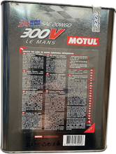 Charger l'image dans la galerie, Huile moteur Motul 300V Le Mans 20W60 2 Litres 100% Synthèse EsterCore Racing
