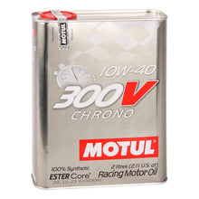 Charger l'image dans la galerie, Huile moteur Motul 300V Chrono 10W40 2 Litres 100% Synthése technologie EsterCore