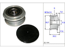 Charger l'image dans la galerie, Poulie d'alternateur INA F237481 pour Ford Mondeo III 2.5 3.0 ST220...