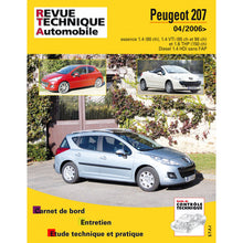 Charger l'image dans la galerie, Revue Technique Automobile RTA B724.6 Peugeot 207 depuis 04/2006 Sous Blister