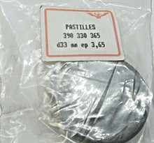 Charger l'image dans la galerie, Pastille cale jeu de soupapes Diam 33 x ép 3,65 pour Alfa Romeo Fiat Lancia....