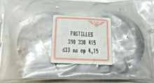 Charger l'image dans la galerie, Pastille cale jeu de soupapes Diam 33 x ép 4,15 pour Alfa Romeo Fiat Lancia.....