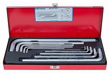 Charger l'image dans la galerie, Coffret de clés mâles 6 pans extra longues métriques 10 pièces King Tony