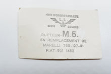 Charger l'image dans la galerie, Rupteur jeu de contact remplace Fiat 9911453 pour Fiat FSO Lancia Fulvia...