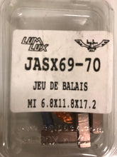 Charger l'image dans la galerie, Jeu de balais (charbon) JASX69-70 pour Citroën Mazda Mitsubishi Nissan Peugeot...