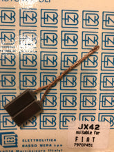 Charger l'image dans la galerie, Jeu de balais (charbon) JX42 pour véhicules Fiat Diesel1300 TT 903 Duna Panda