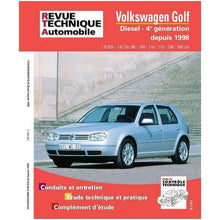 Charger l'image dans la galerie, Revue Technique Automobile RTA 622.2 Volkswagen Golf IV Depuis 1998 Diesel....