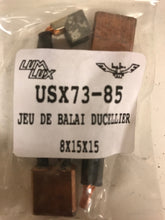 Charger l'image dans la galerie, Jeu de balais (charbon) USX73-85 pour Citroën 2CV/3CV/Dyane/Ami8/Mehari/GS....