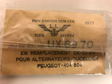 Charger l'image dans la galerie, Jeu de balais (charbon) UX69-70 remplace 22315 pour Citroën DS19/21 ID1968...