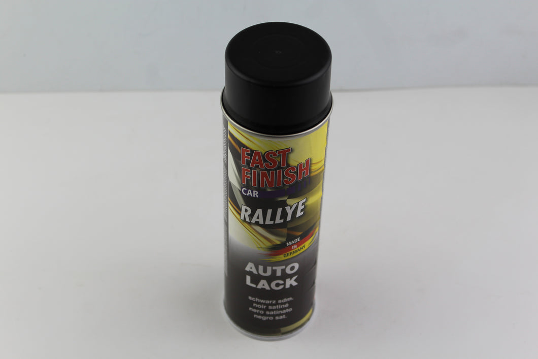 Peinture Fast Finish Car Rallye Auto Lack Noir satiné 500ml