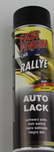 Charger l&#39;image dans la galerie, Peinture Fast Finish Car Rallye Auto Lack Noir satiné 500ml
