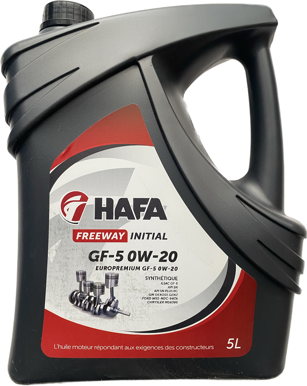 Huile moteur HAFA Freeway Initial GF-5 0W20  5 Litres pour moteurs hybrides....