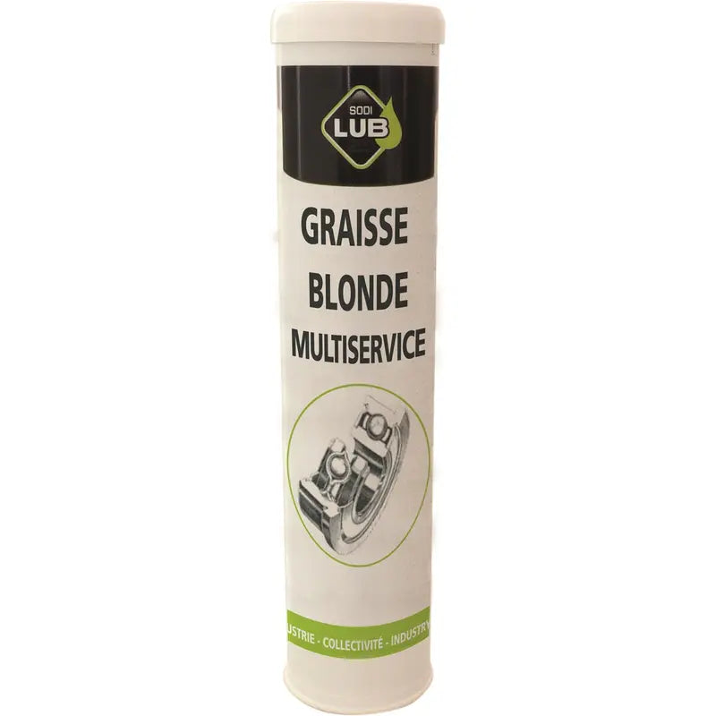 Graisse blonde multiservice cartouche 400g Grade NLGI2 Agriculture Automobile...