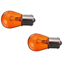 Charger l&#39;image dans la galerie, 2 ampoules BAU15S orange clignotant pour voitures PY21W 12V 21W
