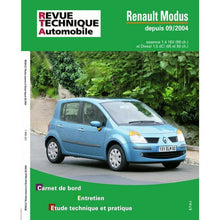 Charger l&#39;image dans la galerie, Revue Technique Automobile RTA 689.1 Renault Modus depuis 09/2004 Essence Diesel
