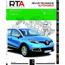 Charger l&#39;image dans la galerie, Revue Technique Automobile RTA 806 Renault Captur depuis 04/2013 TCe 90 ch
