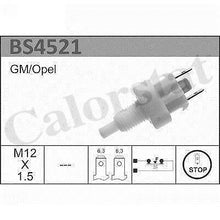 Charger l&#39;image dans la galerie, Contacteur des feux stop Calorstat Vernet BS4521 pour Opel Ascona Corsa Tigra...
