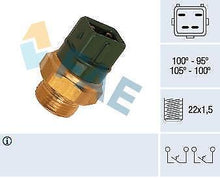 Charger l&#39;image dans la galerie, Interrupteur de température, ventilateur radiateur FAE 38010 pour Ford Sierra Scorpio...
