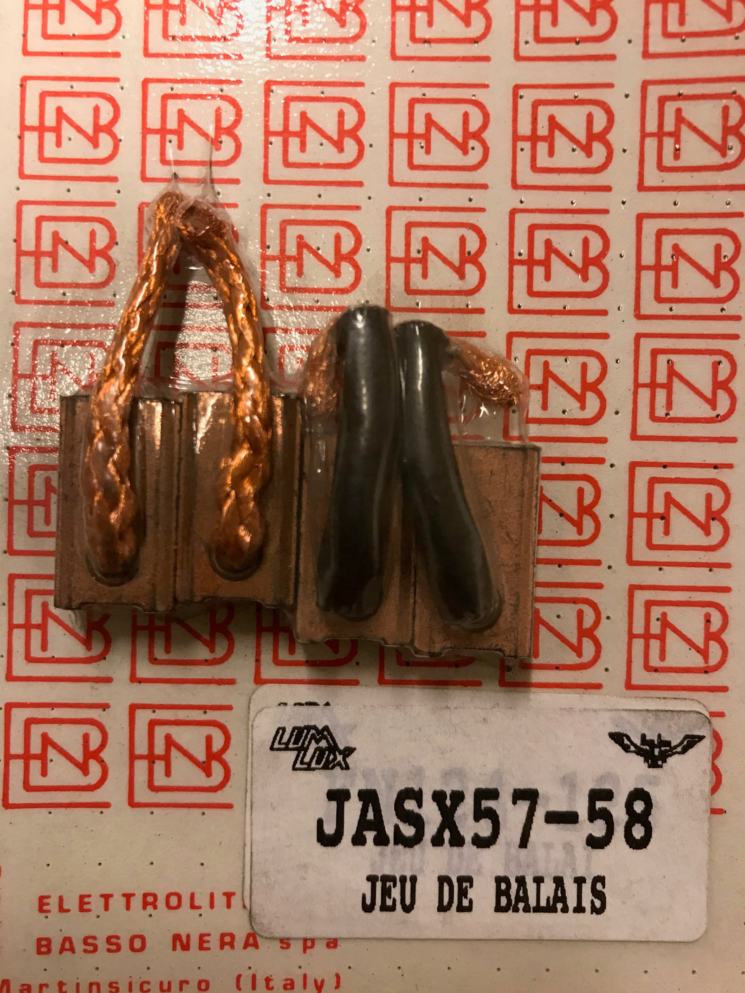 Jeu de balais (charbon) JASX57-58 pour Daihatsu Honda Isuzu Nissan Subaru