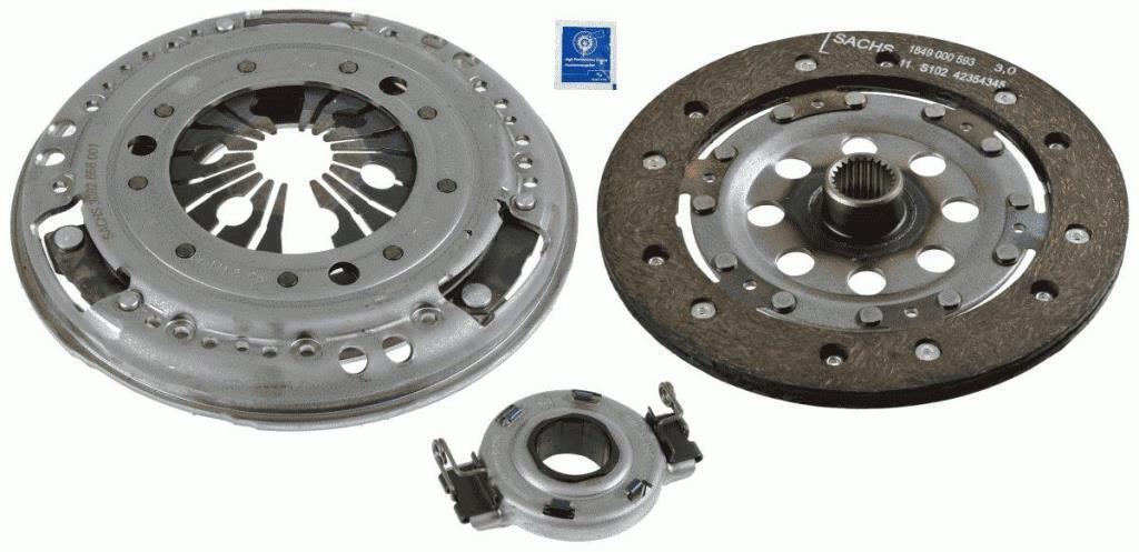 Kit d'embrayage SACHS 3000 777 001 pour Volkswagen Polo III