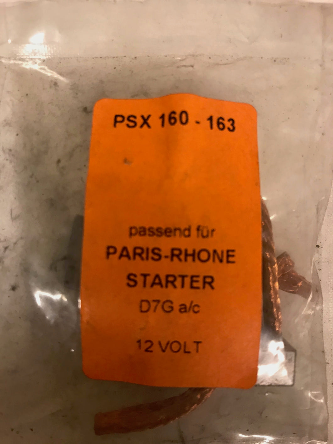 Jeu de balais (charbon) PSX160-163