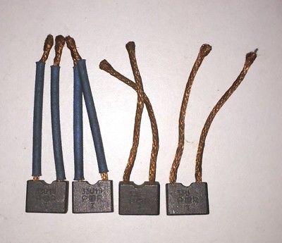 Jeu de balais (charbon) PSX 79-80B pour Citroen DS 21, Peugeot 403D 404D