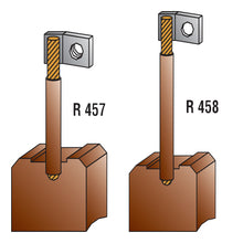 Charger l&#39;image dans la galerie, Jeu de balais (charbon) RX 457-458 cq2040110 cq2040218 10456457 10456458
